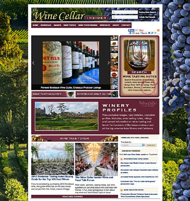 Wine Cellar Insider, Bordeaux